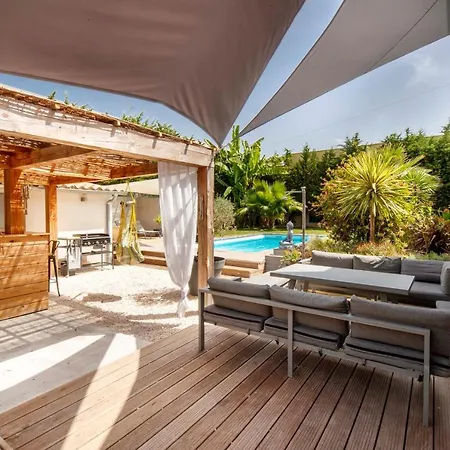Vila Escapade Ensoleillee Avec Piscine Et Jacuzzi - Mathis Cote D'azur