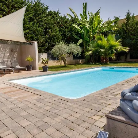 Villa Escapade Ensoleillee Avec Piscine Et Jacuzzi - Mathis Cote D'azur *