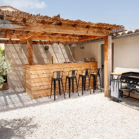 Escapade Ensoleillee Avec Piscine Et Jacuzzi - Mathis Cote D'azur Villa *