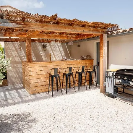 Escapade Ensoleillee Avec Piscine Et Jacuzzi - Mathis Cote D'azur فيلة *